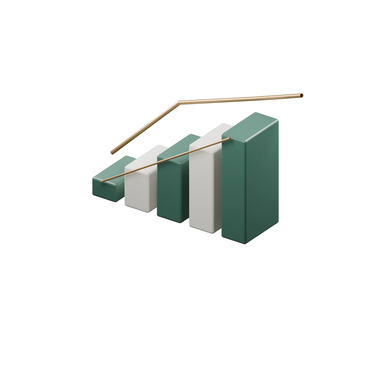 Une structure progressive de blocs reliés
